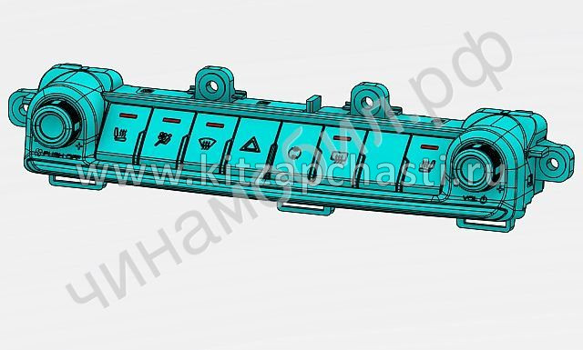 Кнопка аварийки входит в состав блока кнопок Haval M6 3774100XKZ3LA